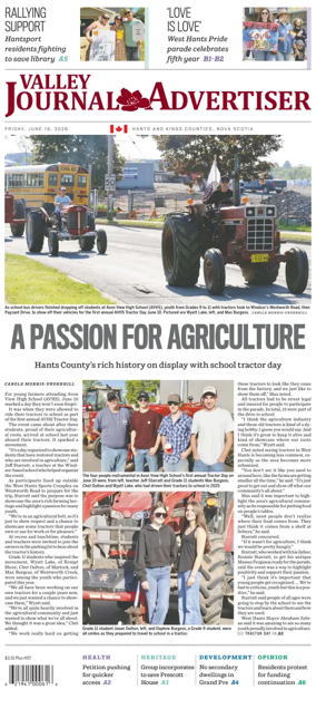 Cover of Valley Journal Advertiser