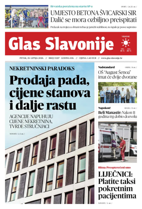 Cover of Glas Slavonije