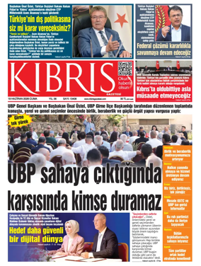 Cover of Kibris Gazetesi