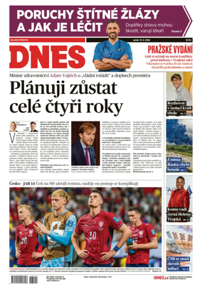 Cover of Dnes Prague Edition
