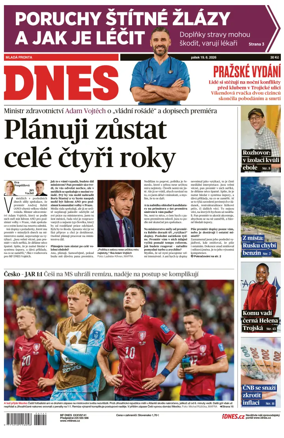 Cover of MF DNES