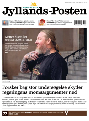 Cover of Jyllands-Posten