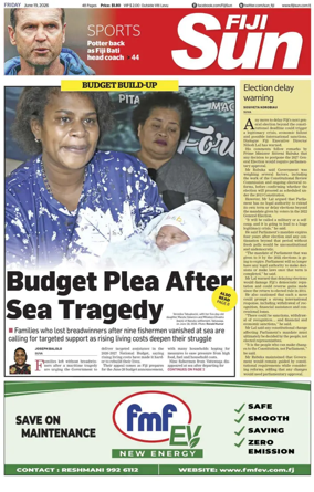 Cover of Fiji Sun