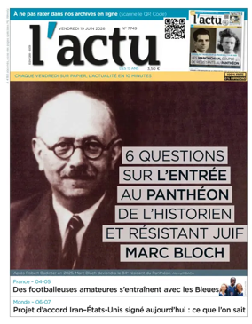 Cover of L'actu