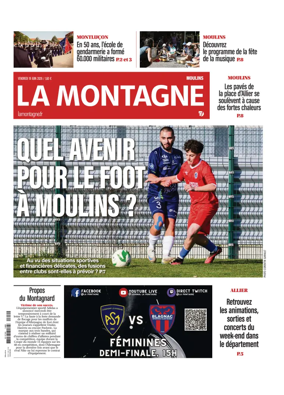 Cover of La Montagne (Moulins)