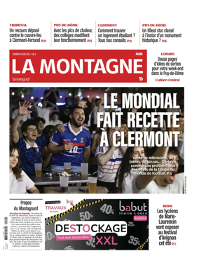 Cover of La Montagne (Riom)