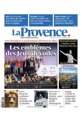Cover of La Provence Alpes-de-Haute-Provence