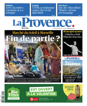 Cover of La Provence Marseille