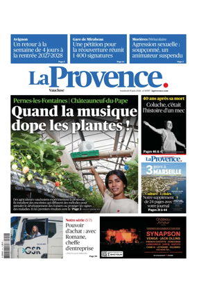 Cover of La Provences Vaucluse