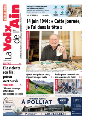 Cover of La Voix de l’Ain Bords de Saone