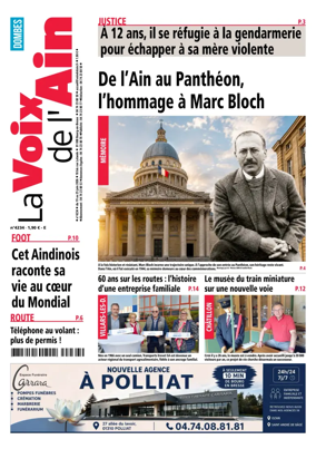 Cover of La Voix de l’Ain Dombes