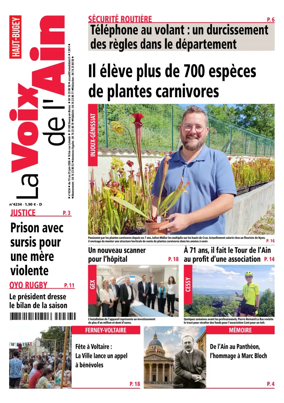 Cover of La Voix de l’Ain Oyonnax