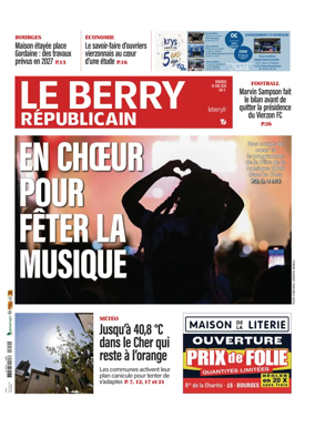 Cover of Le Berry Republicain