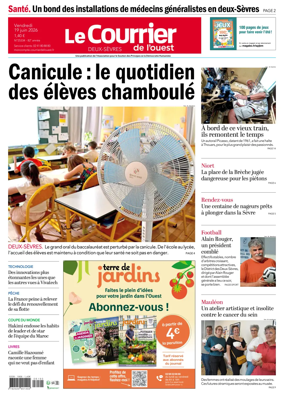 Cover of Le Courrier de l’Ouest (Deux-Sevres)