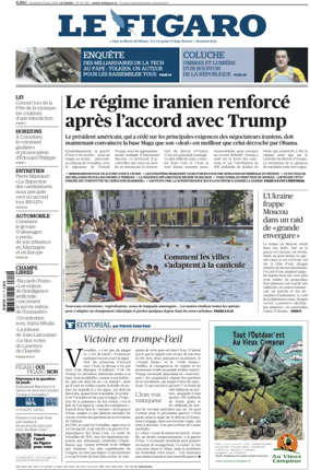 Cover of Le Figaro