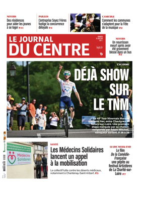 Cover of Le Journal du Centre