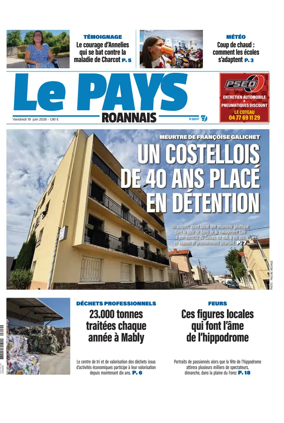 Cover of Le Pays Roannais (Roanne)