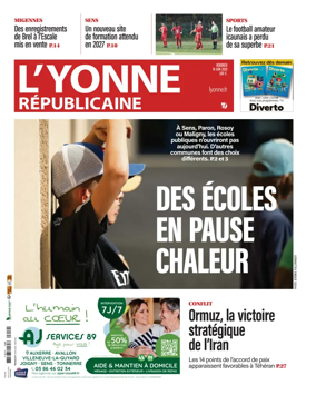 Cover of L'Yonne Republicaine