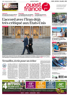 Cover of Ouest France (Caen - Bayeux - Falaise - Vire)