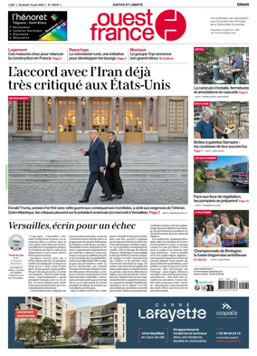 Cover of Ouest France (Dinan)