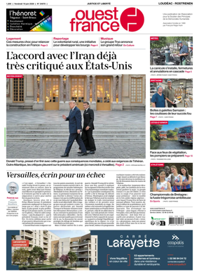 Cover of Ouest France (Loudeac / Rostrenen)