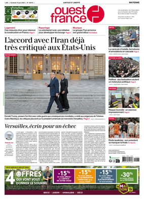 Cover of Ouest France (Mayenne)