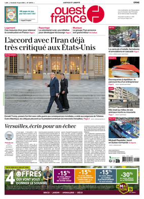 Cover of Ouest France (Orne)