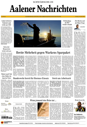 Cover of Aalener Nachrichten