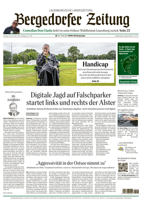 Cover of Bergedorfer Zeitung