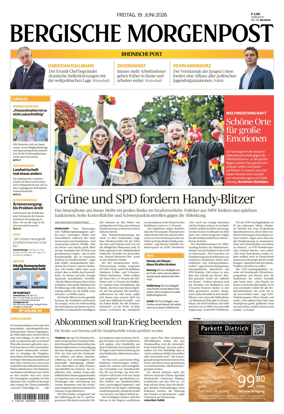 Cover of Bergische Morgenpost Wermelskirchen/Huckeswagen/Radevormwald
