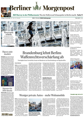 Cover of Berliner Morgenpost