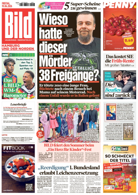 Cover of BILD Hamburg
