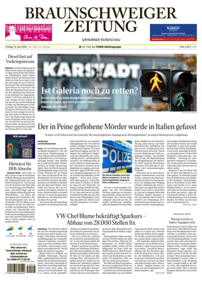 Cover of Braunschweiger Zeitung (Gifhorn)