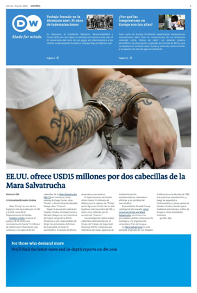 Cover of Deutsche Welle (Spanish edition)