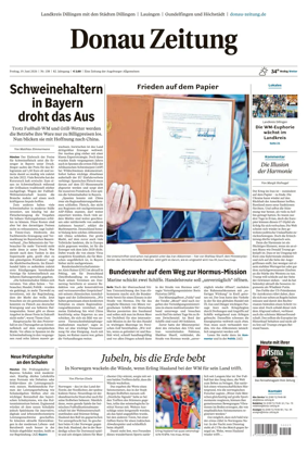 Cover of Donau Zeitung