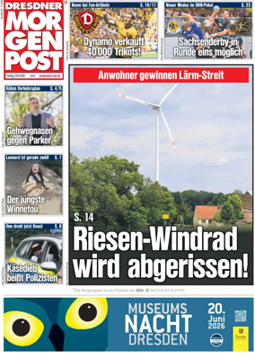 Cover of Dresdner Morgenpost