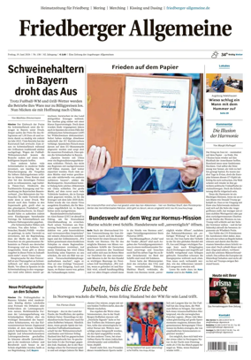 Cover of Friedberger Allgemeine