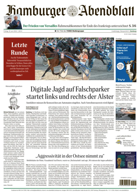Cover of Hamburger Abendblatt (Hamburg)