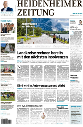 Cover of Heidenheimer Zeitung