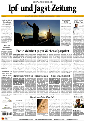 Cover of Ipf- und Jagst-Zeitung