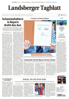 Cover of Landsberger Tagblatt