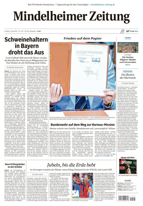 Cover of Mindelheimer Zeitung