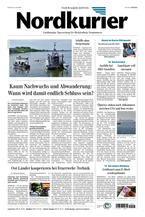 Cover of Pasewalker Zeitung