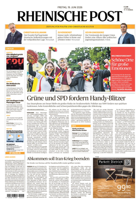 Cover of Rheinische Post Krefeld Kempen