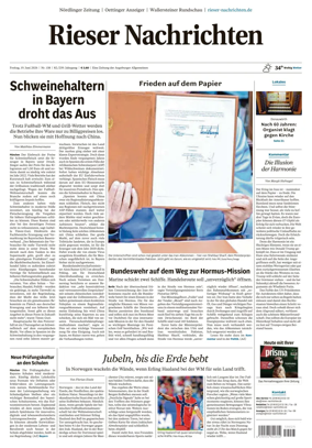 Cover of Rieser Nachrichten