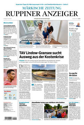 Cover of Ruppiner Anzeiger