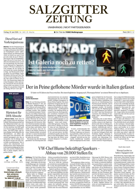 Cover of Salzgitter Zeitung