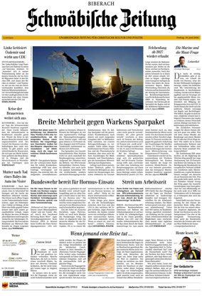 Cover of Schwabische Zeitung (Biberach)