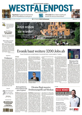 Cover of Westfalenpost (Menden)