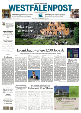 Cover of Westfalenpost (Olpe)